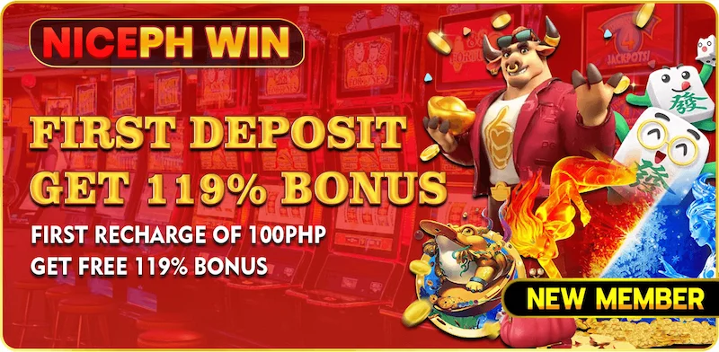 First Deposit Bonus Up To 119%