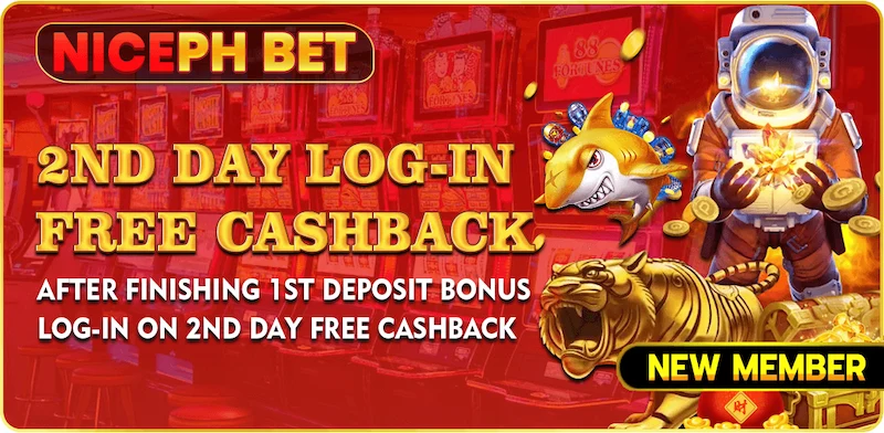 2ND DAY LOG IN FREE DEPOSIT