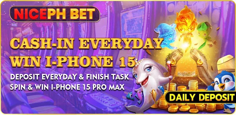 CASH IN EVERY DAY WIN IPHONE 15